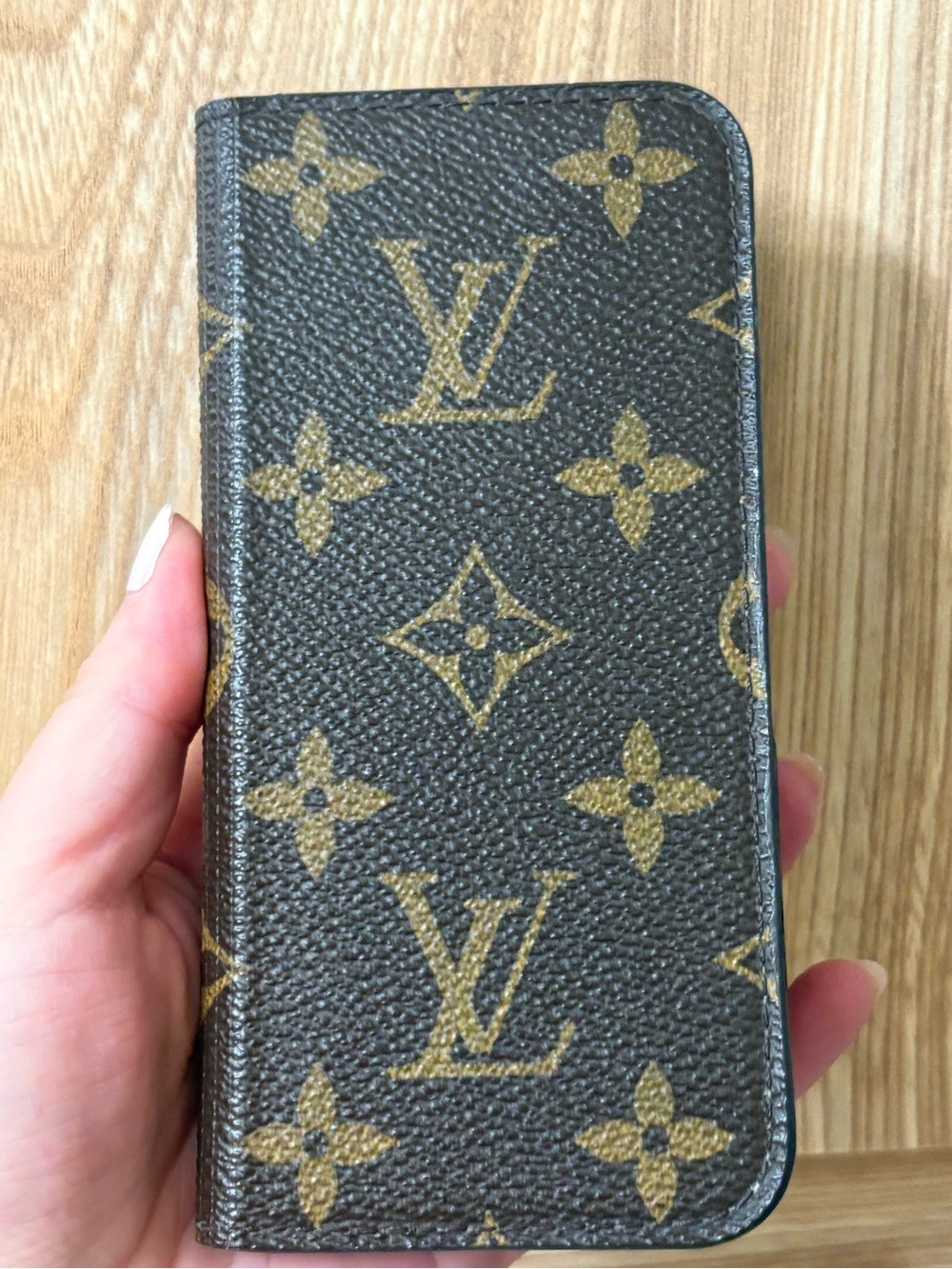 Auth Louis Vuitton card case iPhone 6 case